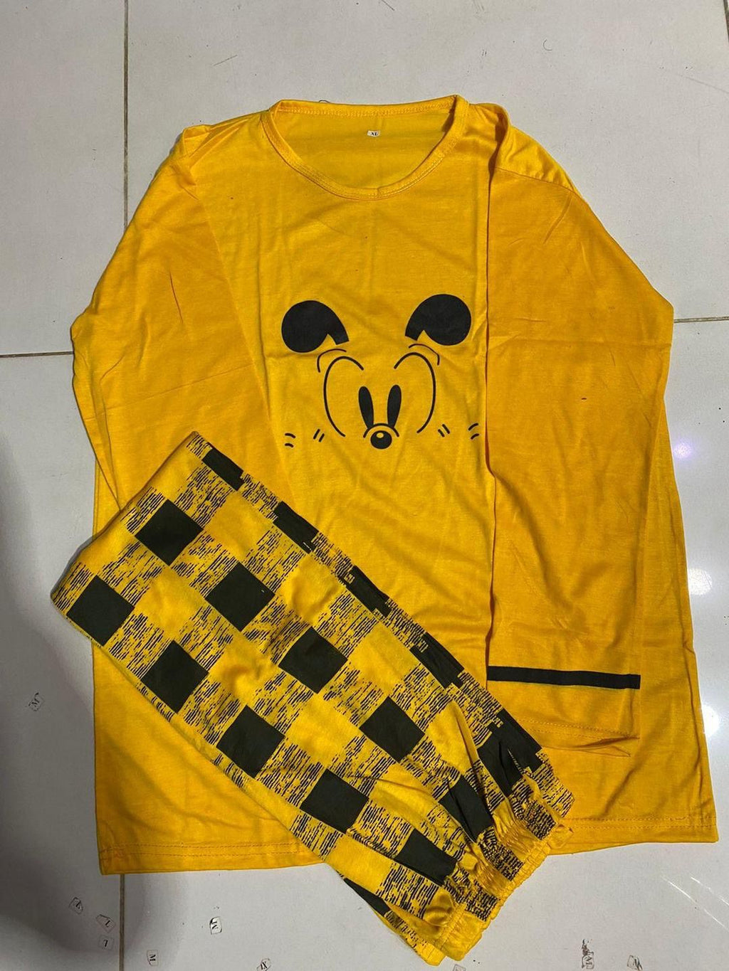 Jersey Printed Night Suit